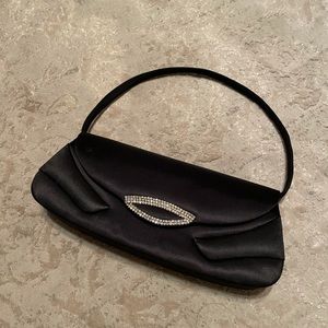 Black evening purse